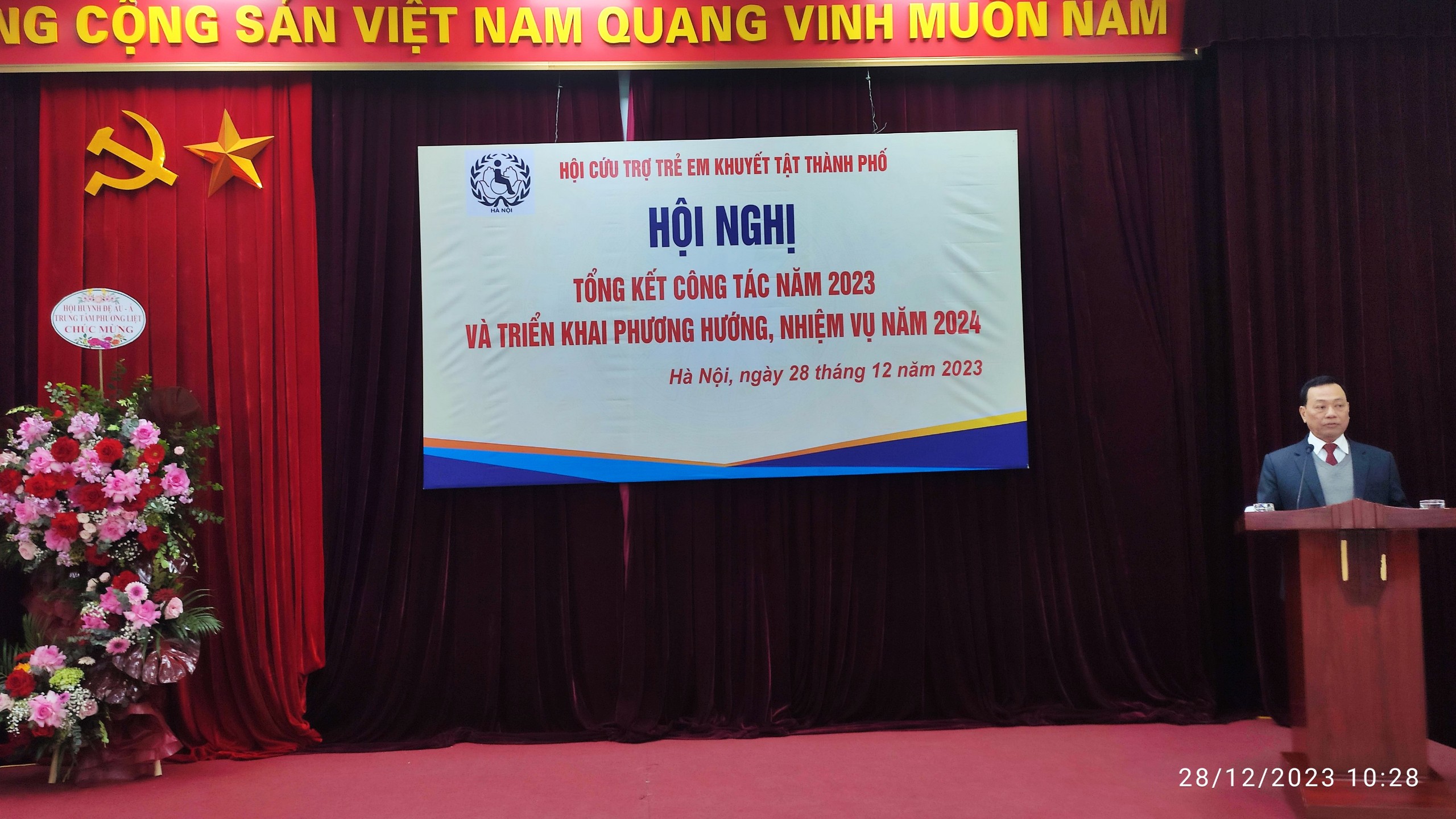Hội Cứu trợ trẻ em khuyết tật thành phố Hà Nội tổ chức tổng kết công tác năm 2023 và triển khai phương hướng, nhiệm vụ năm 2024 Hội Cứu trợ trẻ em khuyết tật thành phố Hà Nội tổ chức tổng kết công tác năm 2023 và triển khai phương hướng, nhiệm vụ năm 2024