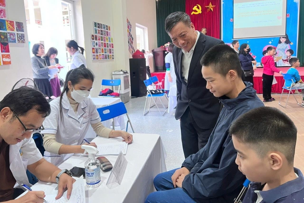 Khám sức khỏe miễn phí cho trẻ khuyết tật năm 2025 Khám sức khỏe miễn phí cho trẻ khuyết tật năm 2025